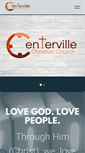 Mobile Screenshot of centervillechurch.com